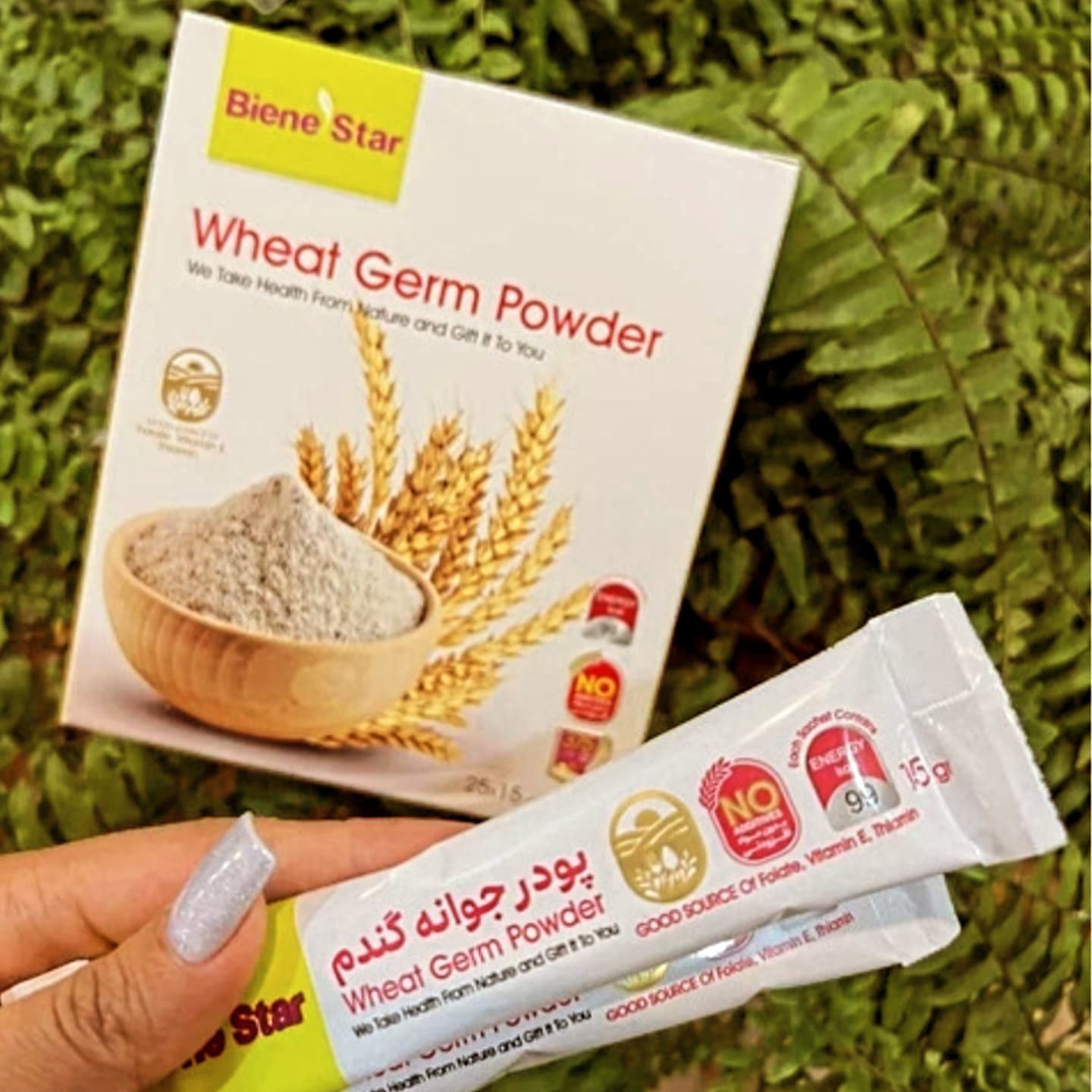 پودر جوانه گندم دکتر بیز بین استار تپل کننده صورت