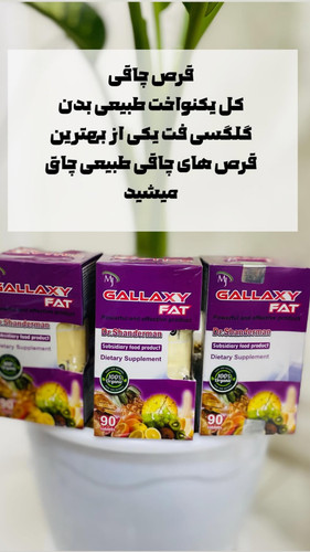 قرص چاقی بنفش پررنگ 90 عددی کهکشانی صدرصد اصلی